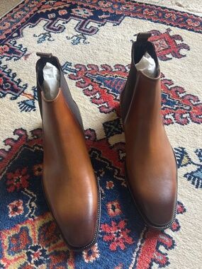 Dylan Gray Men's Ciccolino Leather Chelsea Boots